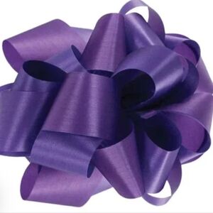 *(5 Yards of Violet Purple Acetate Ribbon 2.5 Inches Wide)